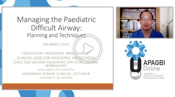 Managing the Paediatric Difficult Airway: Planning and Techniques
