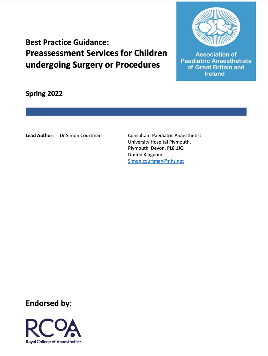 Preassessment Guidance